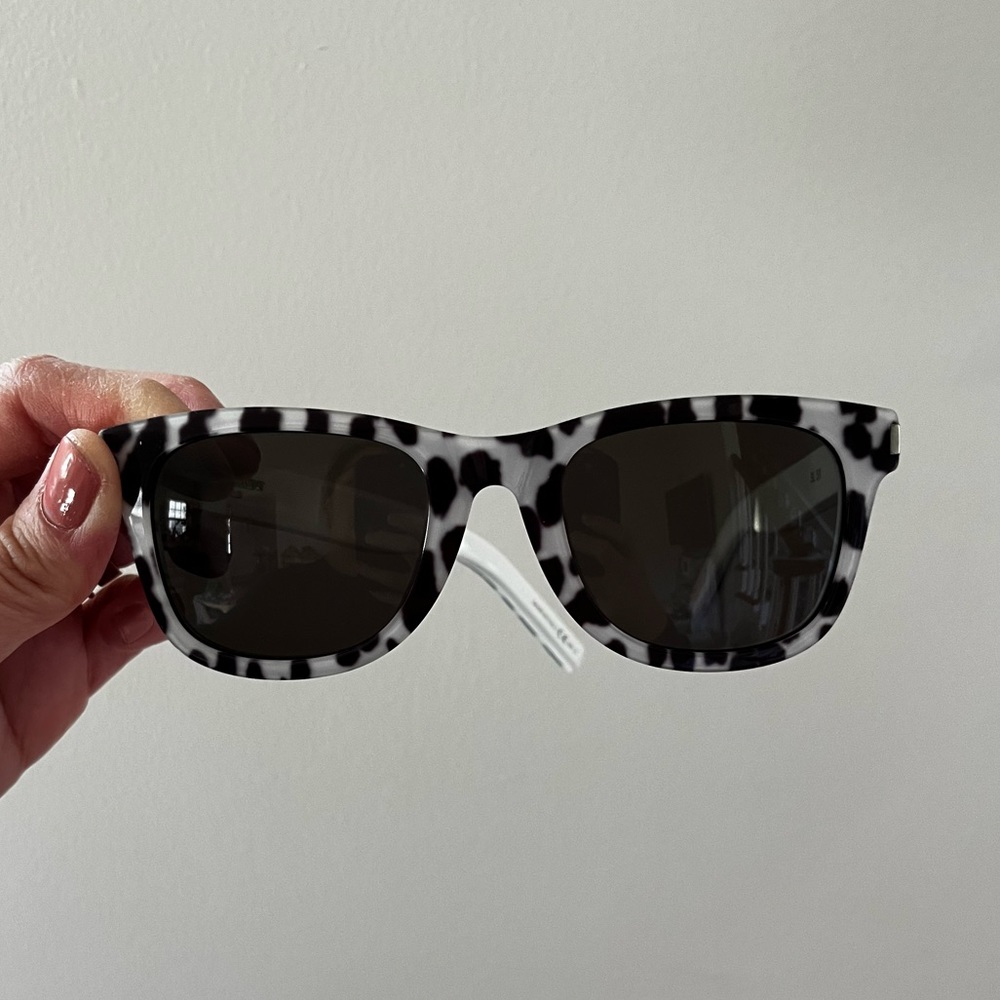 Saint Laurent Wayfarer Mirrored Sunglasses